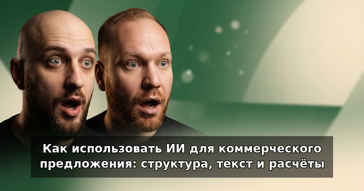 ИИ для коммерческого предложения: структура и расчёты в 2026