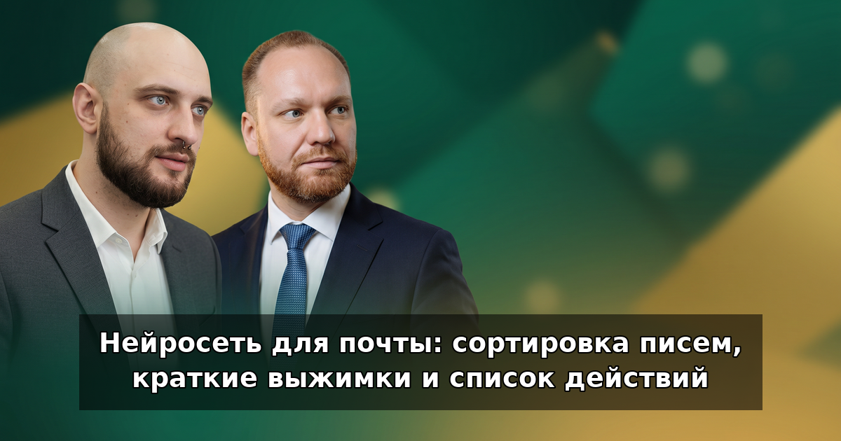 Нейросеть для почты: сортировка и выжимки писем в 2026