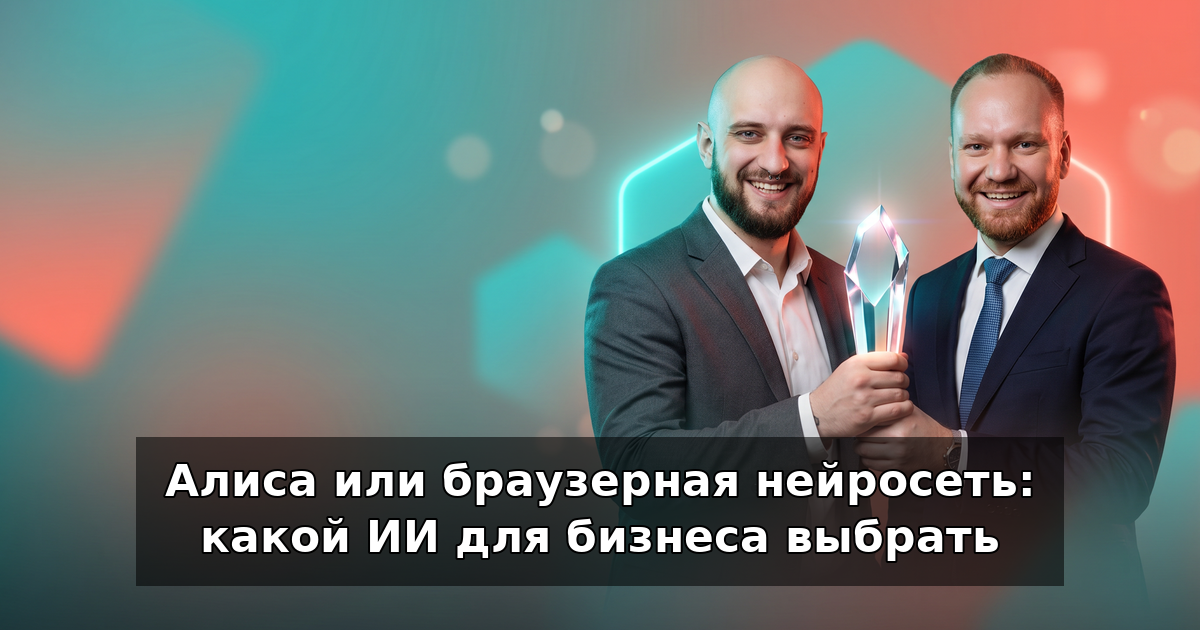 Алиса или нейросеть в браузере: что выбрать бизнесу