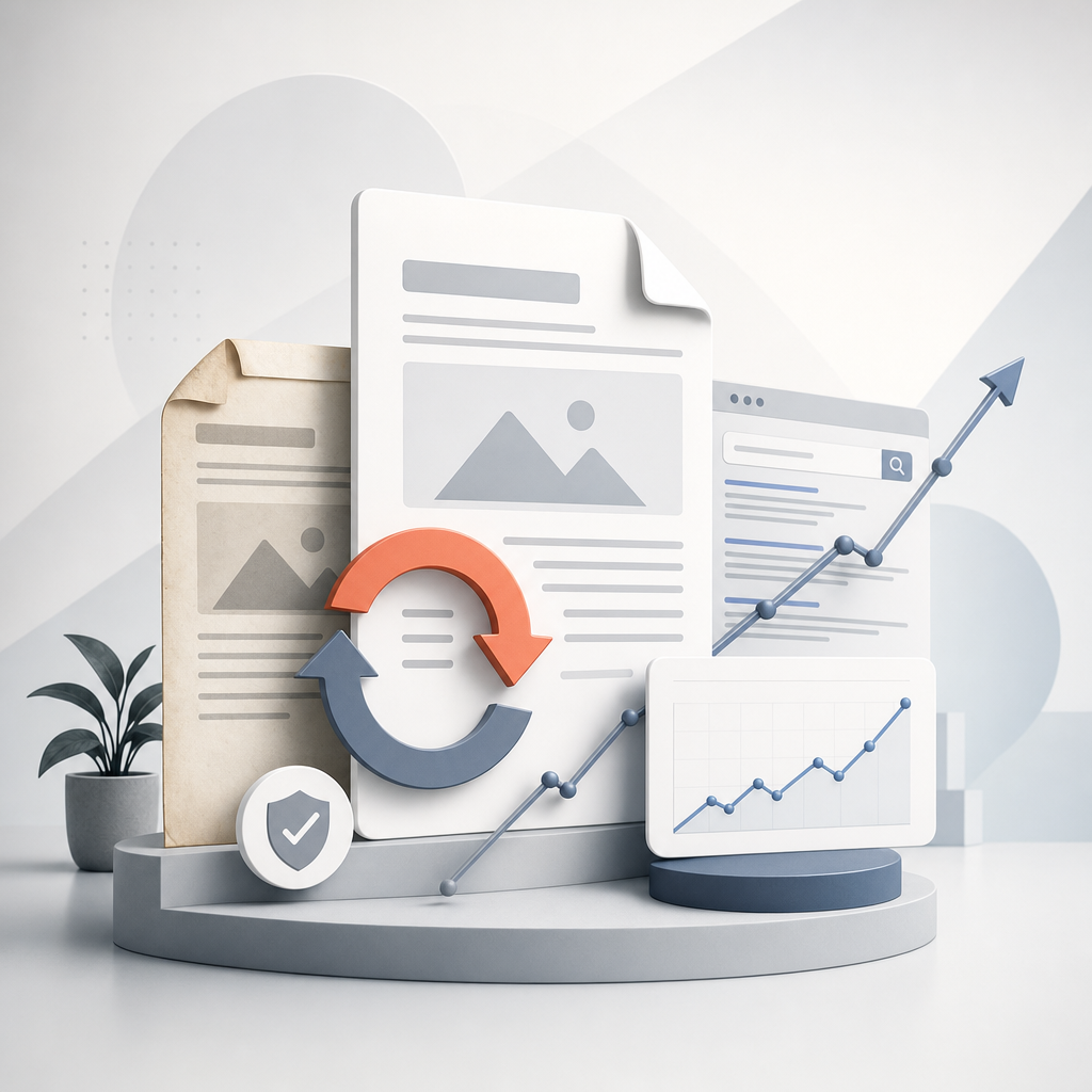 Как обновить старую статью без потери SEO-трафика