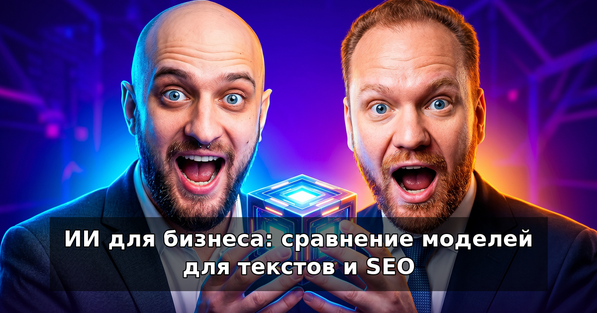 ИИ для бизнеса: выбор модели для текстов и SEO в 2026