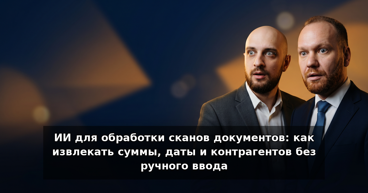 ИИ для обработки сканов документов: OCR и NLP в 2026