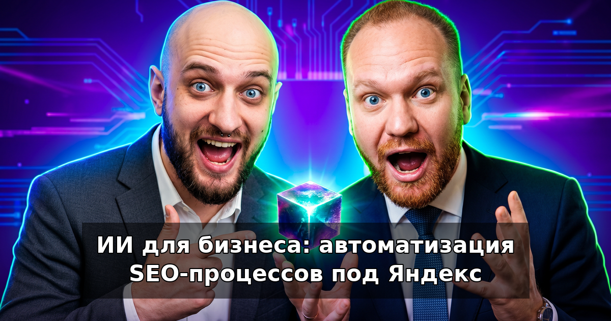 ИИ для бизнеса: автоматизация SEO под Яндекс в 2026