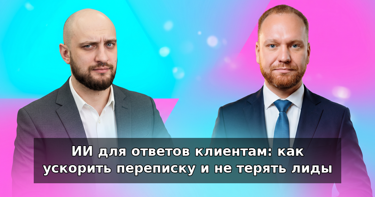 ИИ для ответов клиентам: быстрее переписка в 2026