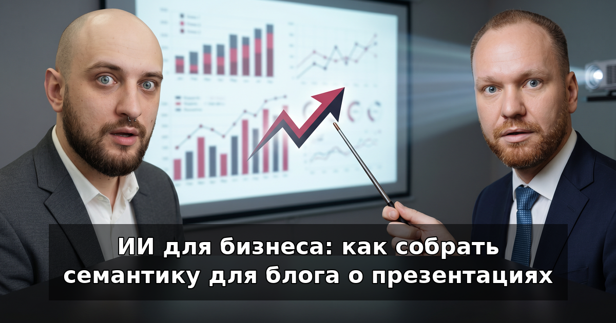 ИИ для бизнеса: семантика для блога о презентациях в 2026