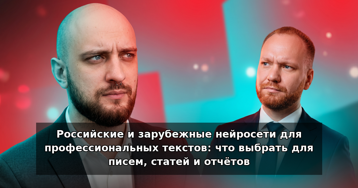 Нейросети для текстов: российские и зарубежные в 2026